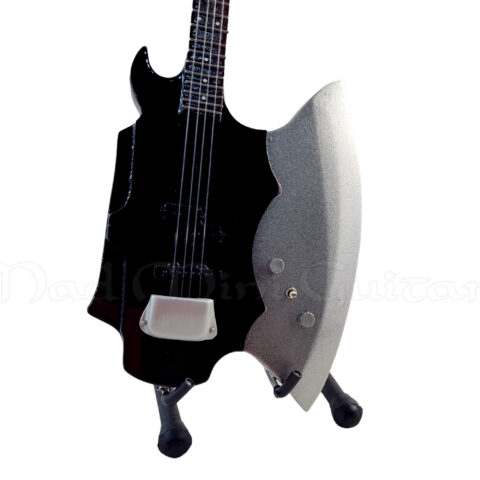 Gene Simmons “The Demon” Axe KISS Mini Bass Guitar